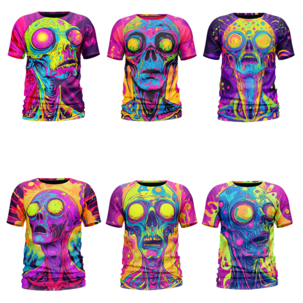 Psychedelic Zombie 00 T-Shirt
