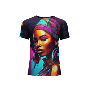 black woman tshirt
